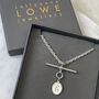 Personalised Heavy T Bar Initial Necklace, thumbnail 1 of 5