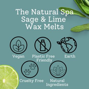 Sage And Lime Coconut Wax Melts Essential Oils, 5 of 7