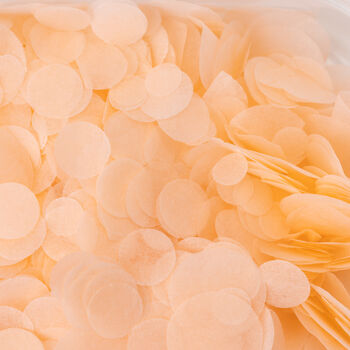 Peach Wedding Confetti | Biodegradable Paper Confetti, 5 of 7