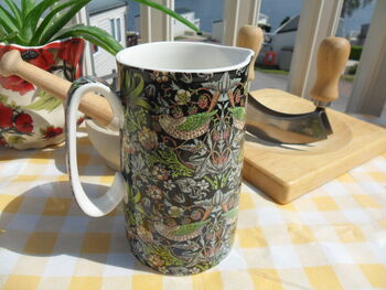 Medium China Jug In Strawberry Thief Design, 5 of 8