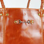 Equestrian Leather Tote Bag, thumbnail 3 of 10