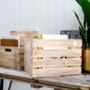 Personalised Set Of Three Wooden Crates, thumbnail 2 of 2
