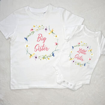 Easter Floral Wreath Personalised Kids T Shirt, 7 of 7