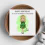 Irish Dancer Birthday Card Personalised, thumbnail 2 of 3