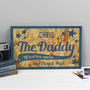 Personalised 'The Daddy' Fathers Day Keepsake, thumbnail 7 of 10