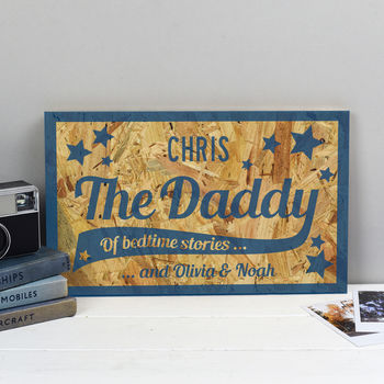 Personalised 'The Daddy' Fathers Day Keepsake, 7 of 10