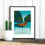 Phi Phi Art Print, thumbnail 3 of 4