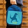 Personalised Insulated Dinosaur Lunch Bag, thumbnail 1 of 12