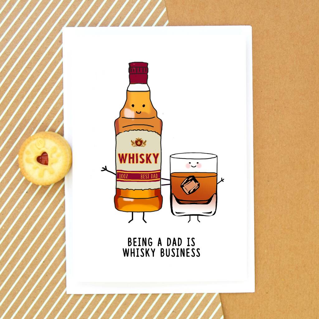 Funny Whisky Card For Dad, 1 of 2