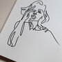 Sophie, A4 Or A3 Art Print, thumbnail 2 of 4