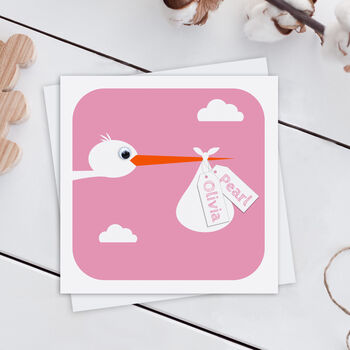 Personalised New Baby Card, 6 of 8