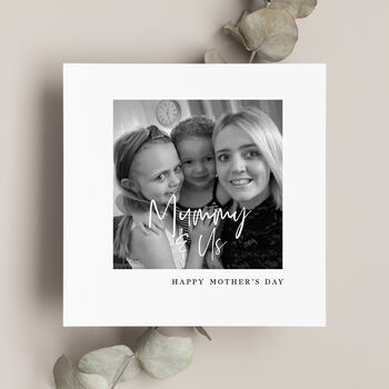 Personalised Mother's Day Photograph Card, 2 of 3