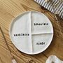 Personalised Clay Trinket Dish, Jewellery Storage Organiser Stand, thumbnail 1 of 2