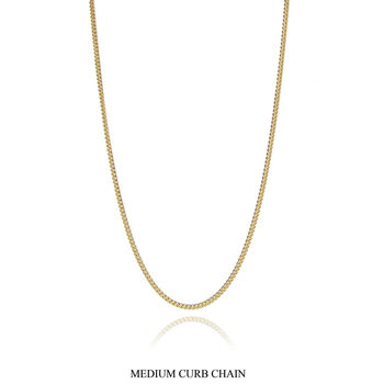 Plain Gold Vermeil Chain, 3 of 6