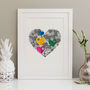 Family Heart Personalised Print, thumbnail 5 of 8