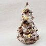 White Chocolate Snow Gold Chocolate Christmas Tree, thumbnail 7 of 9