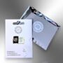 A Little Progress Book Moon Stars Galaxy Affirmation Enamel Lapel Pin Badge, thumbnail 6 of 9