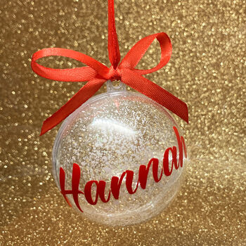 Personalised Christmas Bauble, 7 of 12