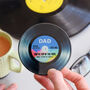 'Top Of The Pops' Glass Coaster For Dad, thumbnail 1 of 6
