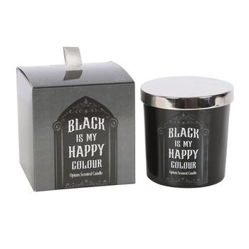 Black Is My Happy Colour Opium Candle, 3 of 4