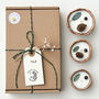 Yule Christmas Pinch Pot Aromatherapy Candle Gift Box Set, thumbnail 1 of 4