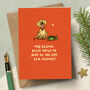 Funny Labrador Christmas Card ‘Dog Treats’, thumbnail 1 of 3