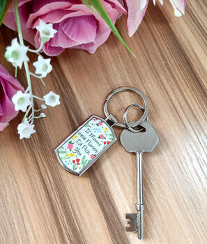 If Mums Were Flowers Keyring, 6 of 6