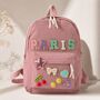 Personalised Girls 'Diy Backpack', thumbnail 3 of 7