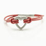 Woman's Personalised Red Memorial Bracelet For Ashes, thumbnail 4 of 10