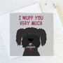 Funny Dog Love / Anniversary Card, thumbnail 4 of 4
