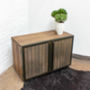 Louisa Media Unit With Perforated Steel Clad Doors, thumbnail 7 of 10