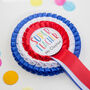 Super Teacher Rosette With Personalised Name, thumbnail 2 of 5