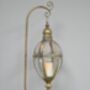 Antique Gold Hanging Lantern, thumbnail 1 of 3