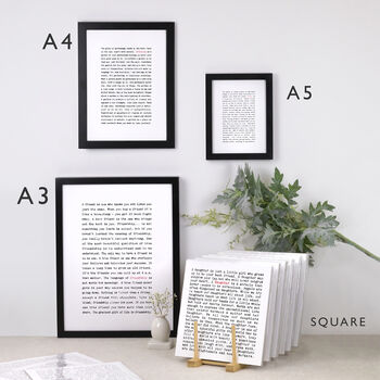 Literature Print Literary Gift For Book Lovers, 2 of 5