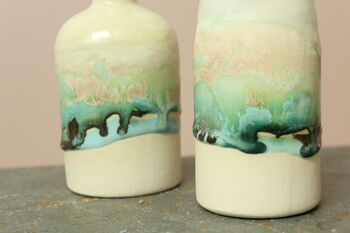 Apothecary Bottle Vase Ceramic Vase, 9 of 10
