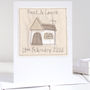Personalised Church Wedding Or Anniversary Card, thumbnail 1 of 12