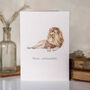 Recycled 'Brave And Beautiful' Lion Charity Card, thumbnail 2 of 3
