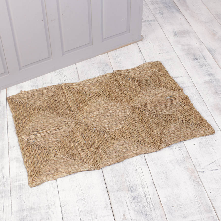 Rectangular Rush Weave Runner Mat By Dibor Notonthehighstreet Rectangular Rush Weave Runner Mat