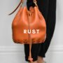 Make Your Own Stitchless Leather Bucket Bag Kit, thumbnail 2 of 7