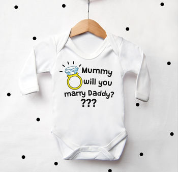 Baby Proposal Question Vest, 3 of 4