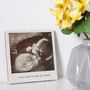 Personalised Mother's Day Scan Photo Tile For Mum To Be, thumbnail 4 of 5