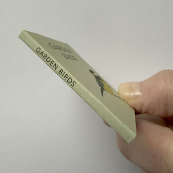 Tiny Book Of Garden Birds Handmade Mini Nature Book, 2 of 10