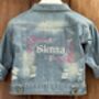 Personalised Embroidered Baby/Toddler Denim Jacket, thumbnail 6 of 7