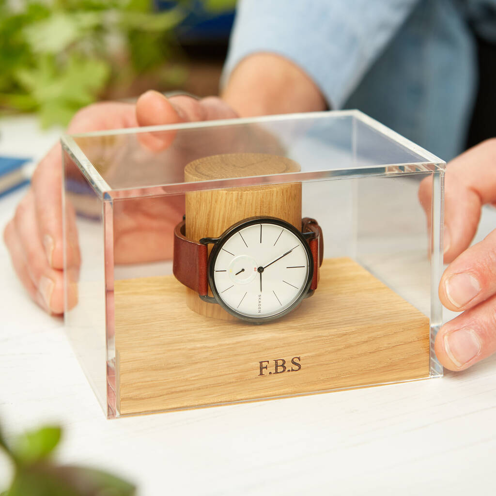 Perspex Case Cover Only Mijmoj Watch Stands, 1 of 8