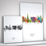Exeter Skyline Portrait Print And Box Canvas, thumbnail 2 of 5