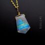 Rainbow Moonstone Necklace, thumbnail 1 of 10