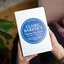 Personalised Blue Plaque Notebook, thumbnail 3 of 10
