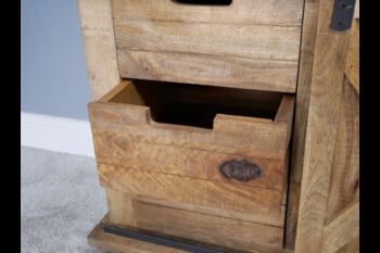 Industrial Wooden Storage Cabinet, 3 of 3