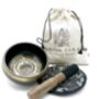 Artisan Tibetan Singing Bowl Gift Set, thumbnail 5 of 9
