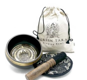 Artisan Tibetan Singing Bowl Gift Set, 5 of 9